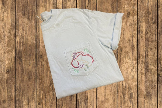 Ariel Comfort Color Pocket T-shirt