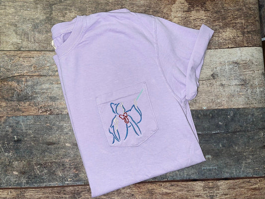 Fairy Godmother Comfort Color Pocket T-shirt