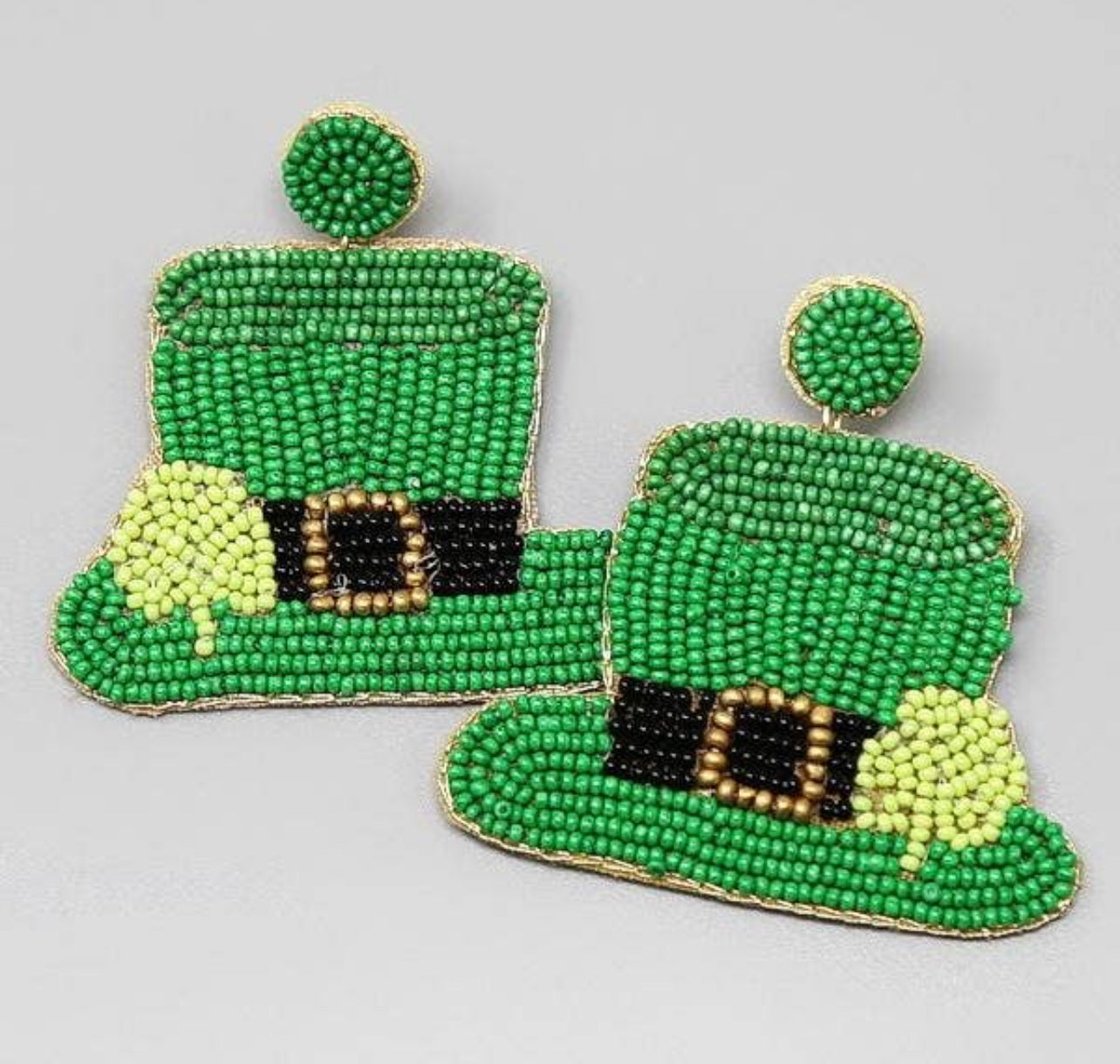 Clover Leprechaun St. Patrick’s Day Earrings