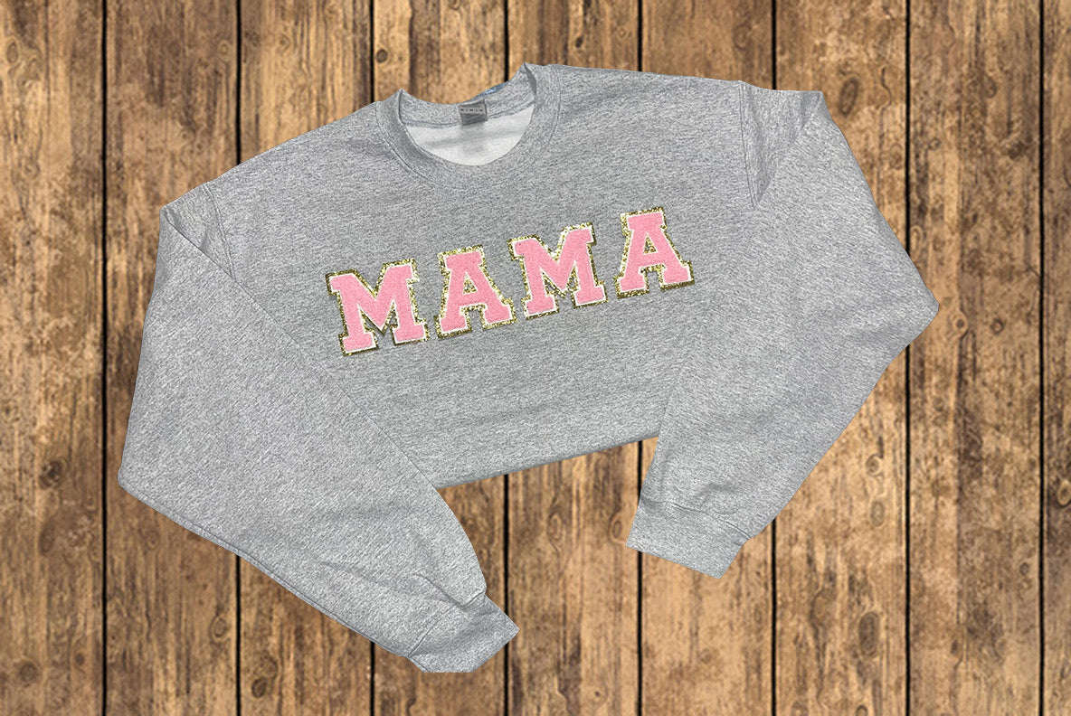 Mama chenille sweatshirt